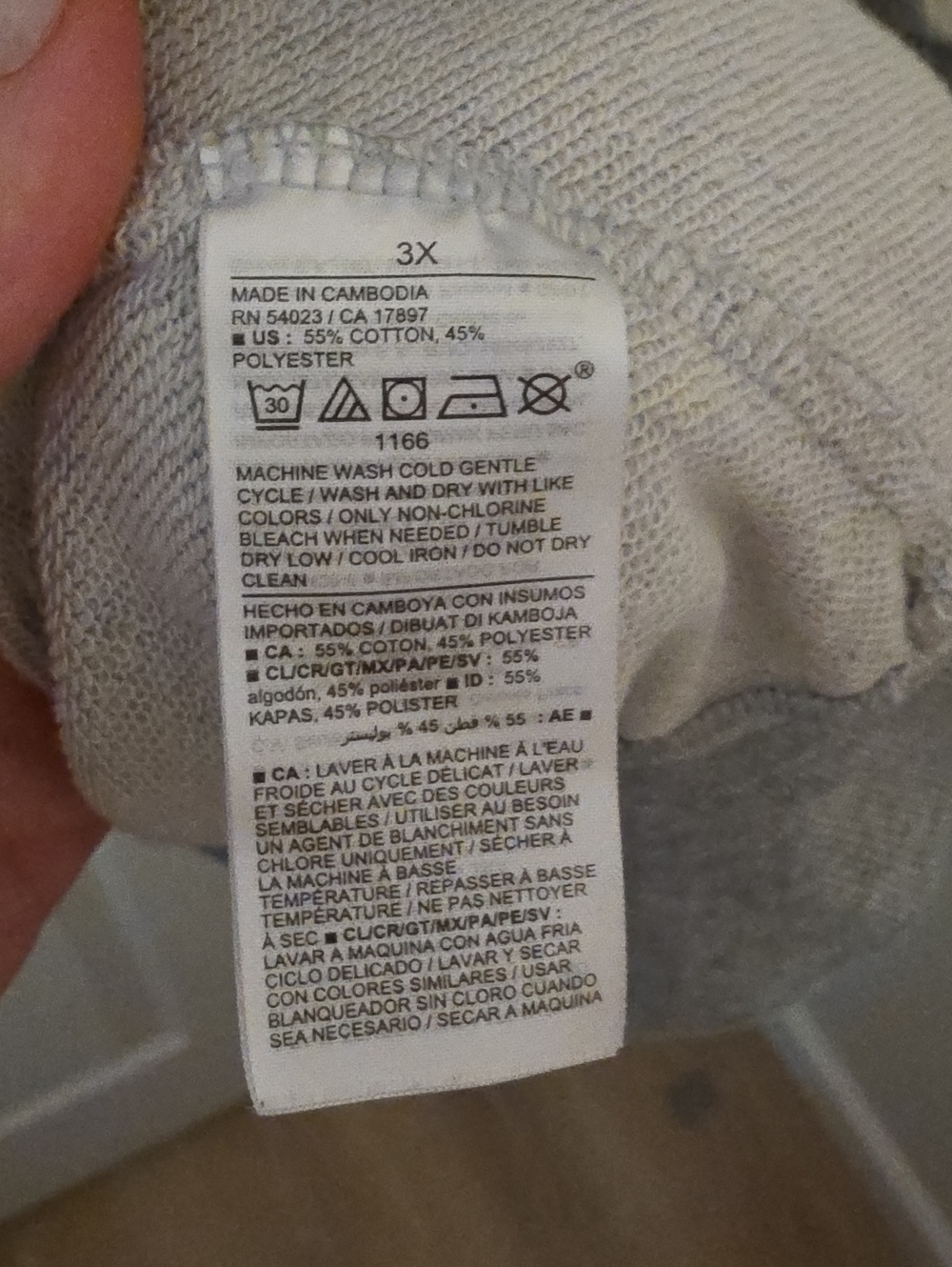 Classic 3X Old Navy Women's Gray Crewneck Sweatshirt - Picture 5 of 5
